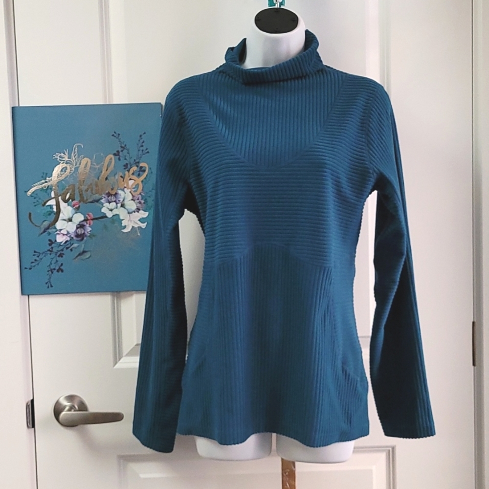 NIKE PRO HYPERWARM WOMEN VELOUR TOP LRG